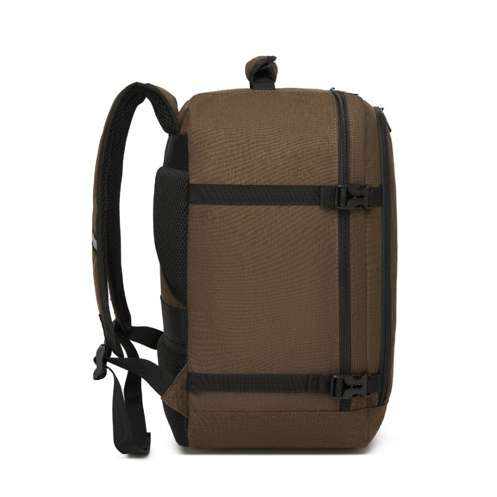 Kono BPK2531S Backpack in Brown – Smart and Practical Laptop Backpack, Designed for Work, Travel & Everyday Use