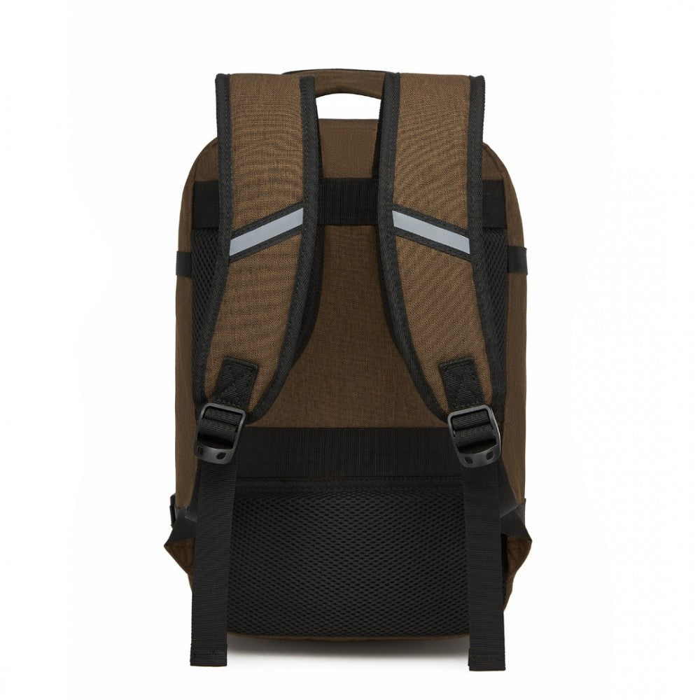 Kono BPK2531S Backpack in Brown – Smart and Practical Laptop Backpack, Designed for Work, Travel & Everyday Use