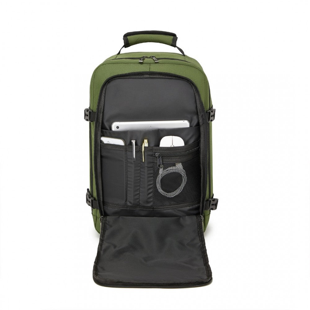 Kono BPK2531S Backpack in Green – Smart and Practical Laptop Backpack, Designed for Work, Travel & Everyday Use