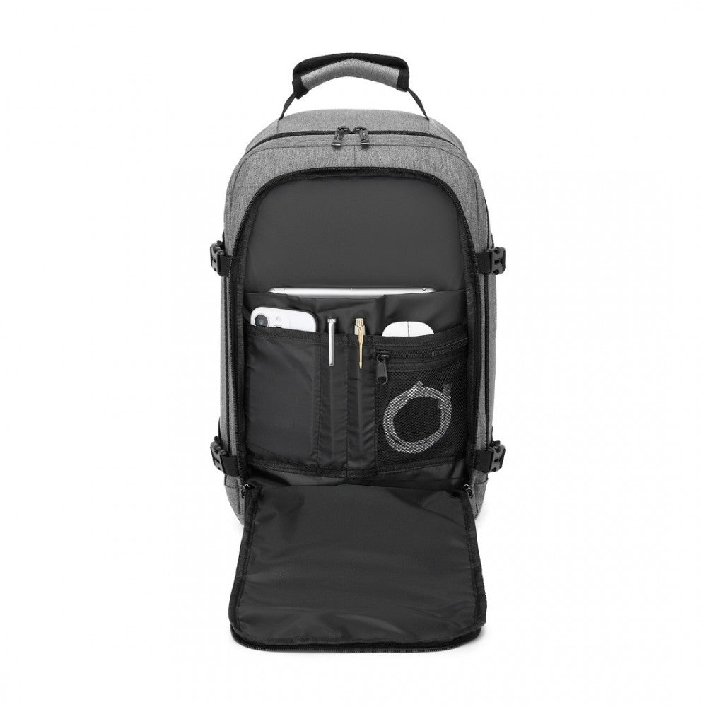 Kono BPK2531S Backpack in Grey – Smart and Practical Laptop Backpack, Designed for Work, Travel & Everyday Use