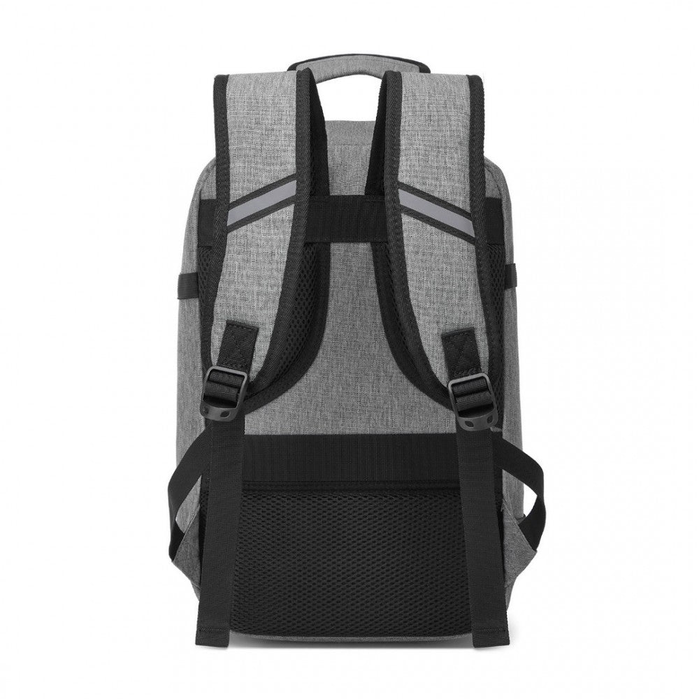 Kono BPK2531S Backpack in Grey – Smart and Practical Laptop Backpack, Designed for Work, Travel & Everyday Use