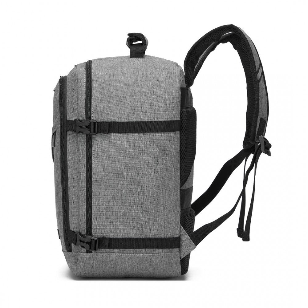Kono BPK2531S Backpack in Grey – Smart and Practical Laptop Backpack, Designed for Work, Travel & Everyday Use