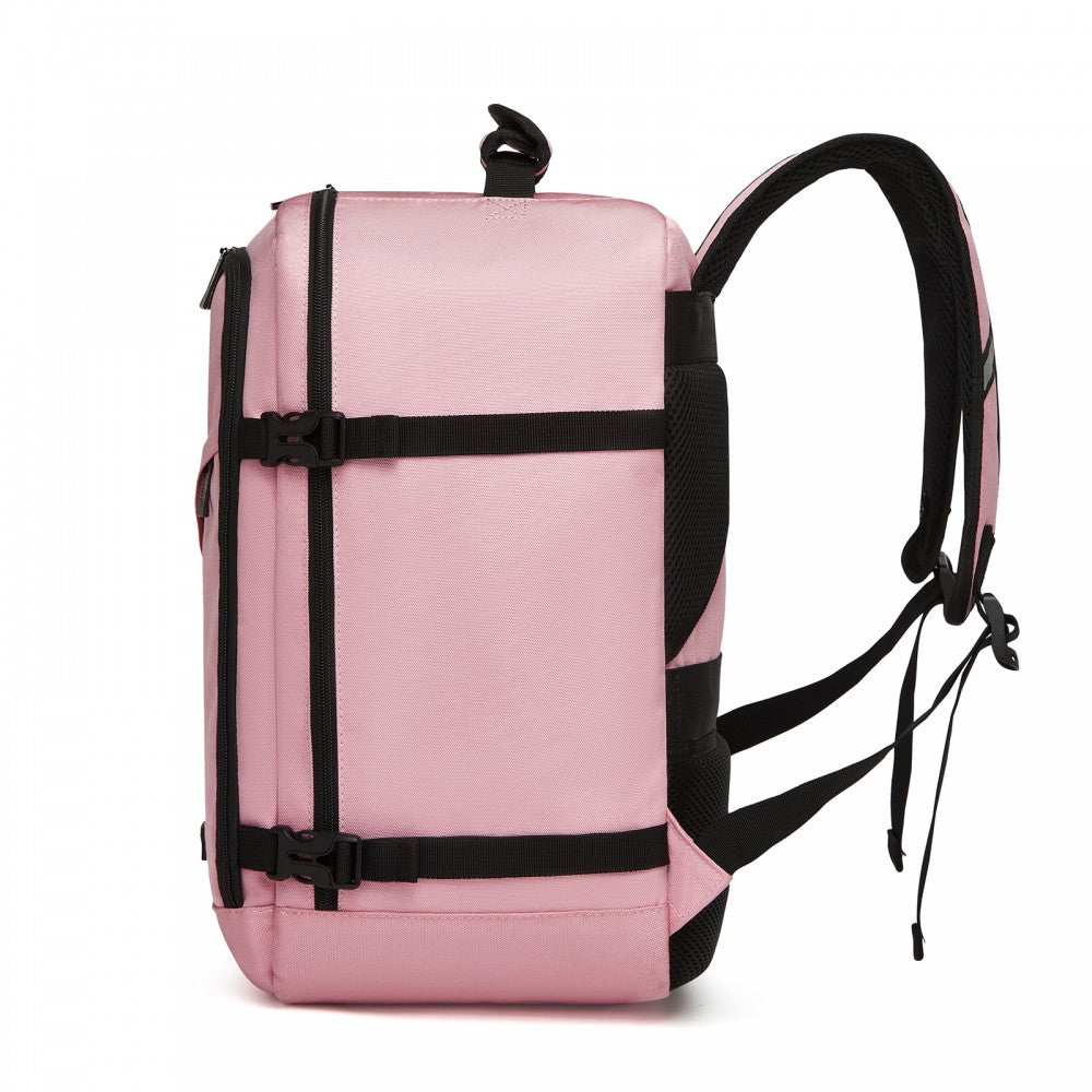 Kono BPK2531S Backpack in Pink – Smart and Practical Laptop Backpack, Designed for Work, Travel & Everyday Use