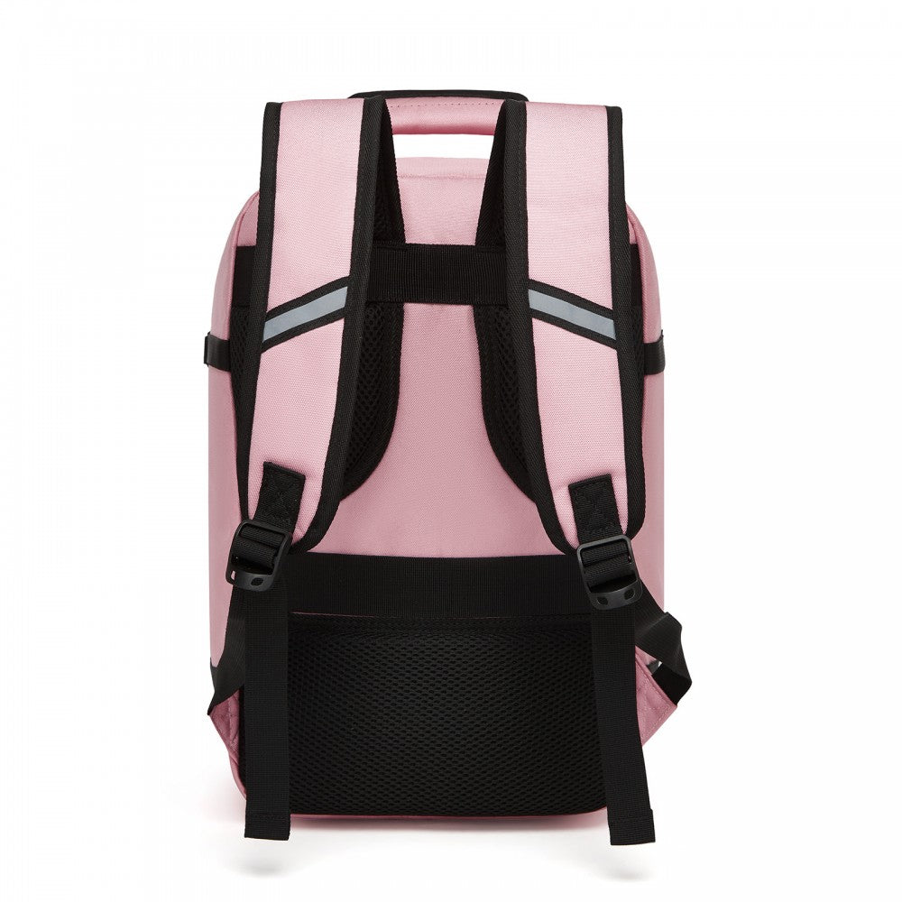 Kono BPK2531S Backpack in Pink – Smart and Practical Laptop Backpack, Designed for Work, Travel & Everyday Use