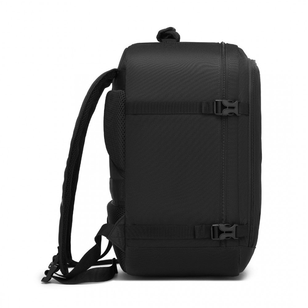 Kono BPK2531S Backpack in Black – Smart and Practical Laptop Backpack, Designed for Work, Travel & Everyday Use