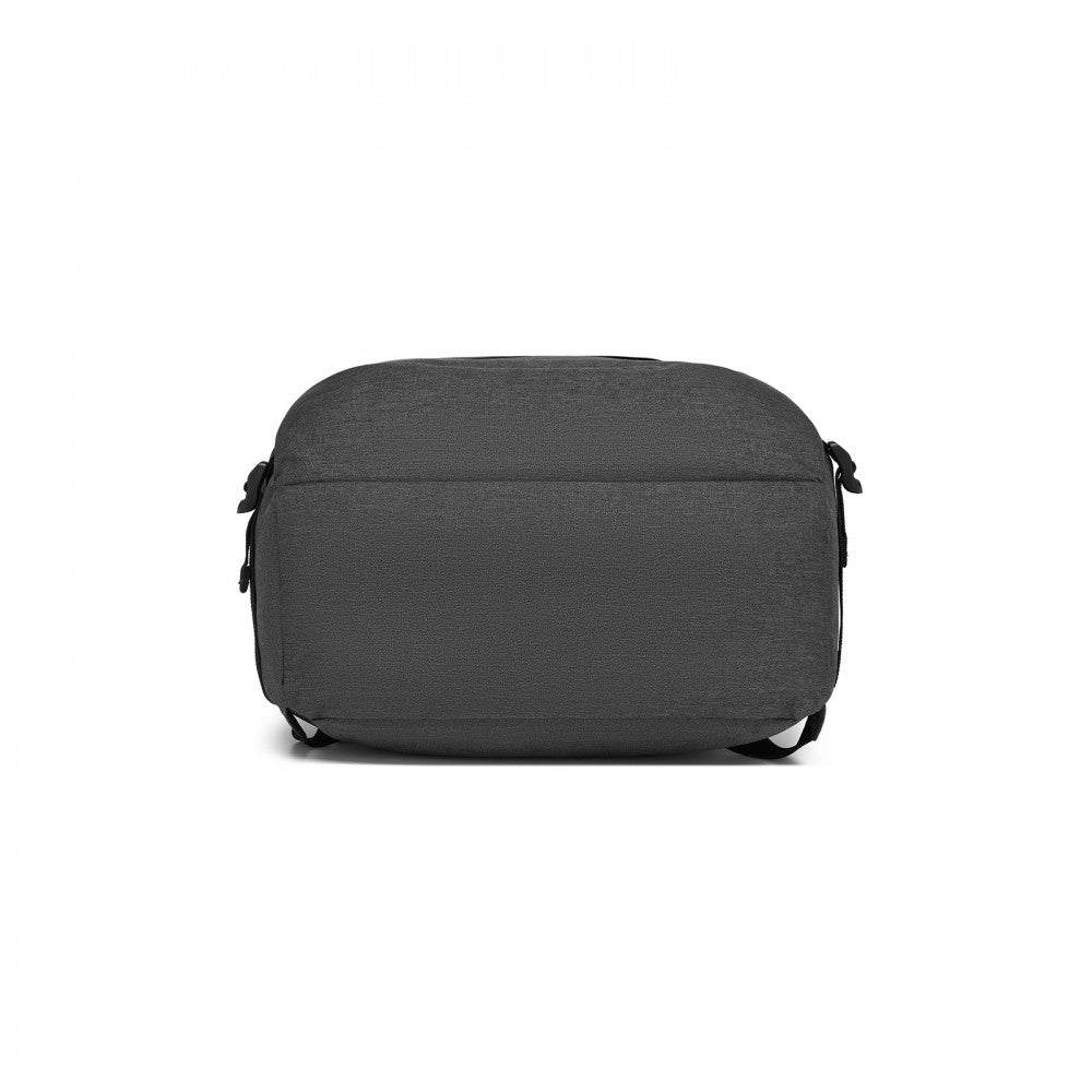Kono BPK2501 Backpack in Dark Grey - Modern Urban Style Laptop Backpack with USB & Type-C Charging Port