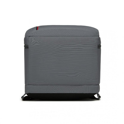 Kono BPK2504 Backpack in Grey with Red Trim - Water-Resistant Cabin Backpack for 15.6” Laptops