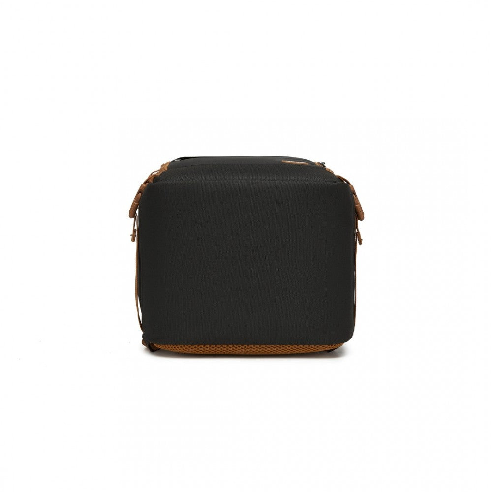 Kono BPK2531S Backpack in Black & Brown – Smart and Practical Laptop Backpack, Designed for Work, Travel & Everyday Use