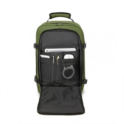 Kono BPK2531S Backpack in Green – Smart and Practical Laptop Backpack, Designed for Work, Travel & Everyday Use