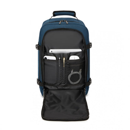 Kono BPK2531S Backpack in Navy – Smart and Practical Laptop Backpack, Designed for Work, Travel & Everyday Use