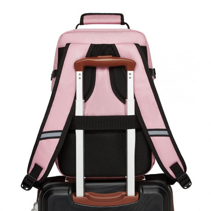 Kono BPK2531S Backpack in Pink – Smart and Practical Laptop Backpack, Designed for Work, Travel & Everyday Use
