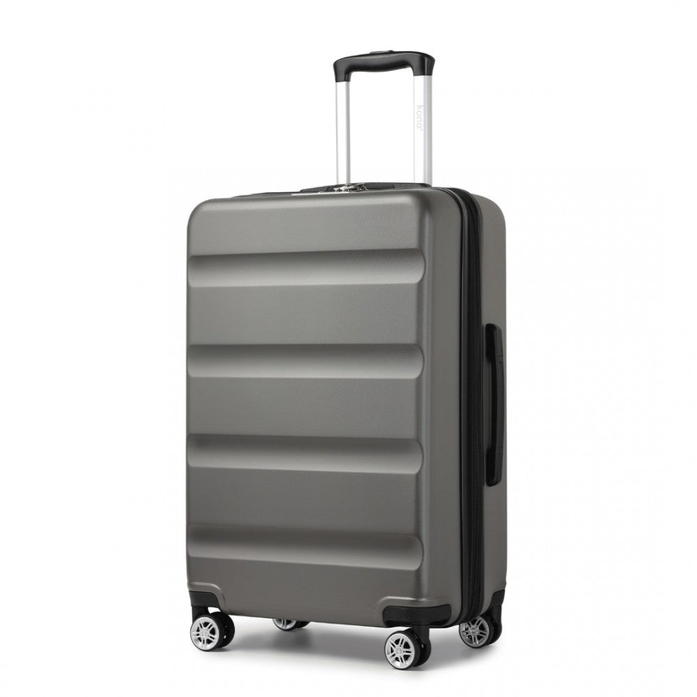 Kono KSK2482 Large Luggage in Grey (75x47.5x29.5cm) - Expandable ...