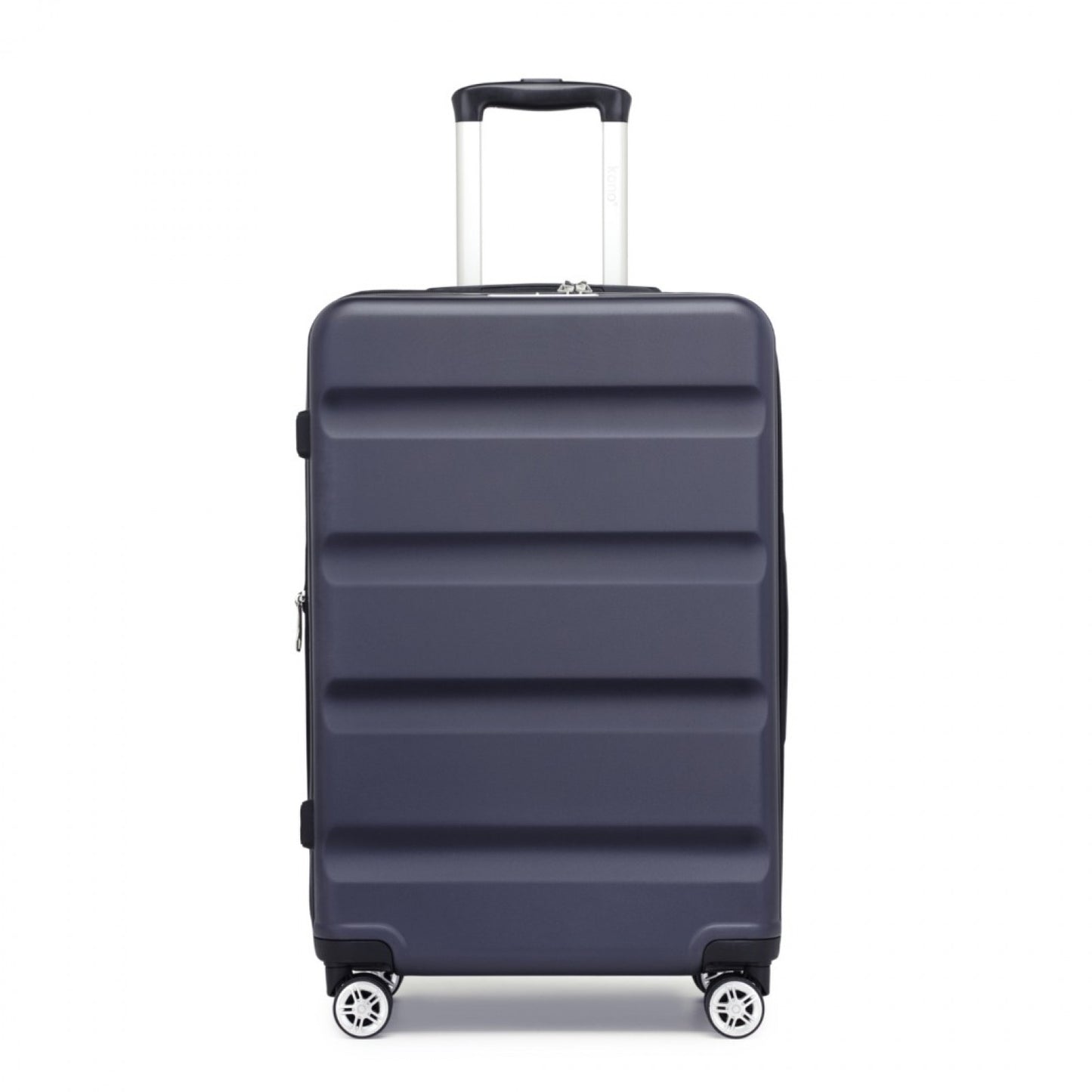Kono KSK2482 Mid-Size Luggage in Navy (65x43.5x25cm) - Expandable Hard Shell ABS+PC Check-In Suitcase with TSA Lock - Luggage eStore