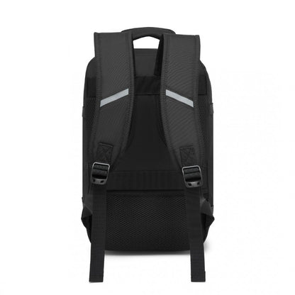 Kono BPK2531S Backpack in Black – Smart and Practical Laptop Backpack, Designed for Work, Travel & Everyday Use